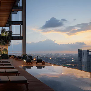 Elan Sector 49 Amenities - Infinity Pool